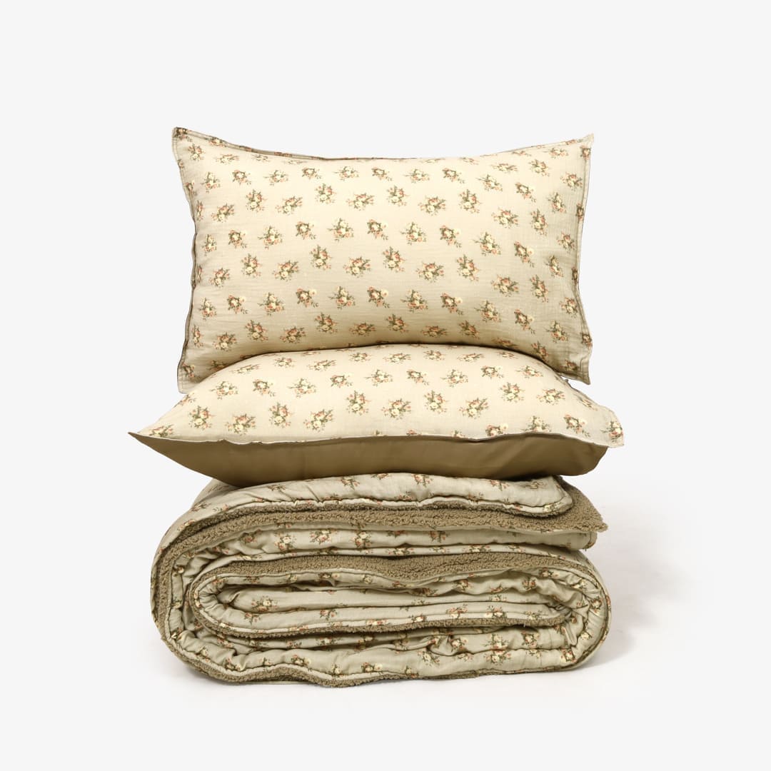ZARF Reversible Baby Size Quilt - Heritage