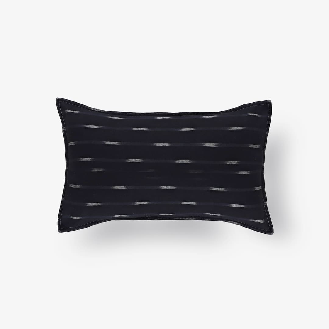 Linen Blend AC Comforter With 2 Pillow Cases and 1 Breakfast Pillow - Crest