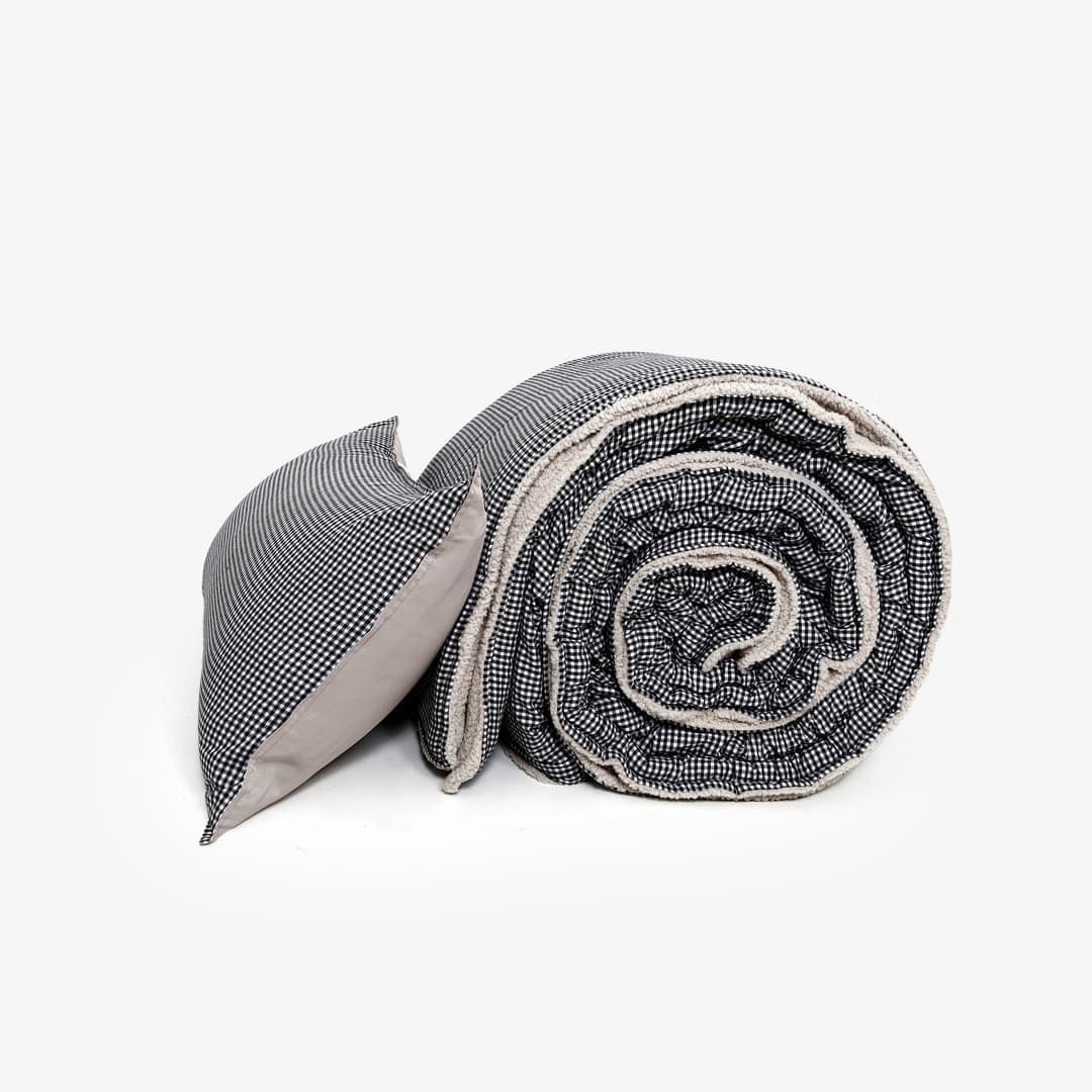 ZARF Reversible Baby Size Quilt - Oxford