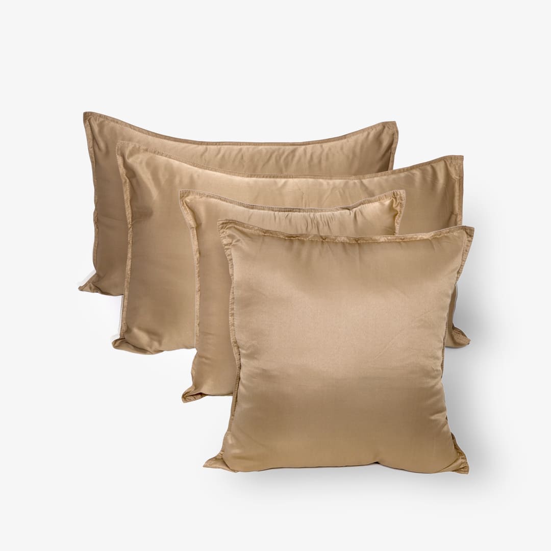 Zarf Linen Blend Bedding Set Of 9 - Heritage