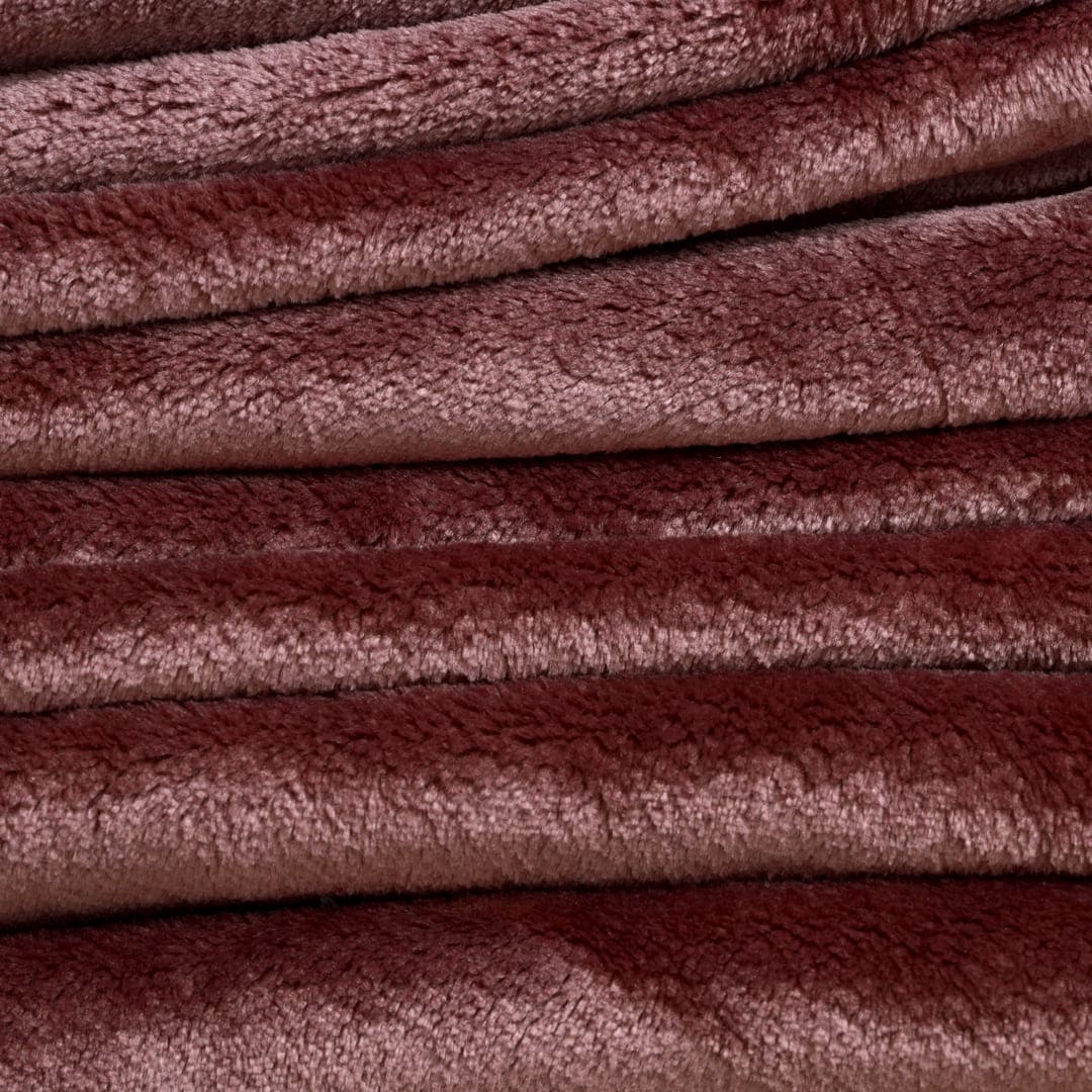 AC Blanket Cushion Covers-Set of 2 - Mulberry