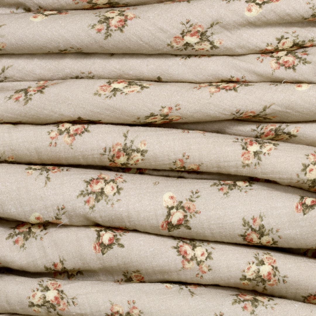 Zarf Linen Blend Bedding Set Of 9 - Heritage