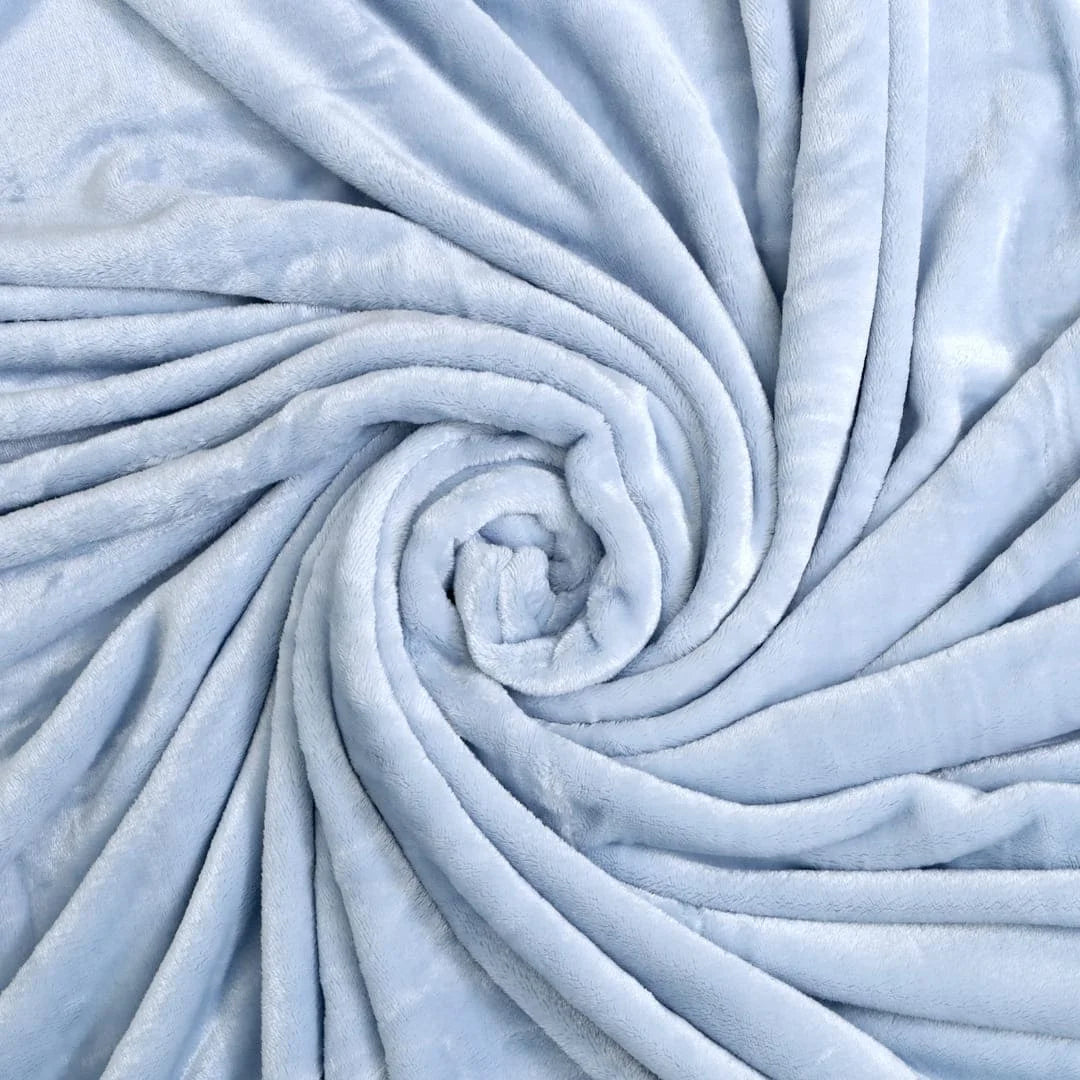 Zarf All-Season Premium AC Blanket With Two Pillow Covers & Two Cushion Covers - Powder Blue