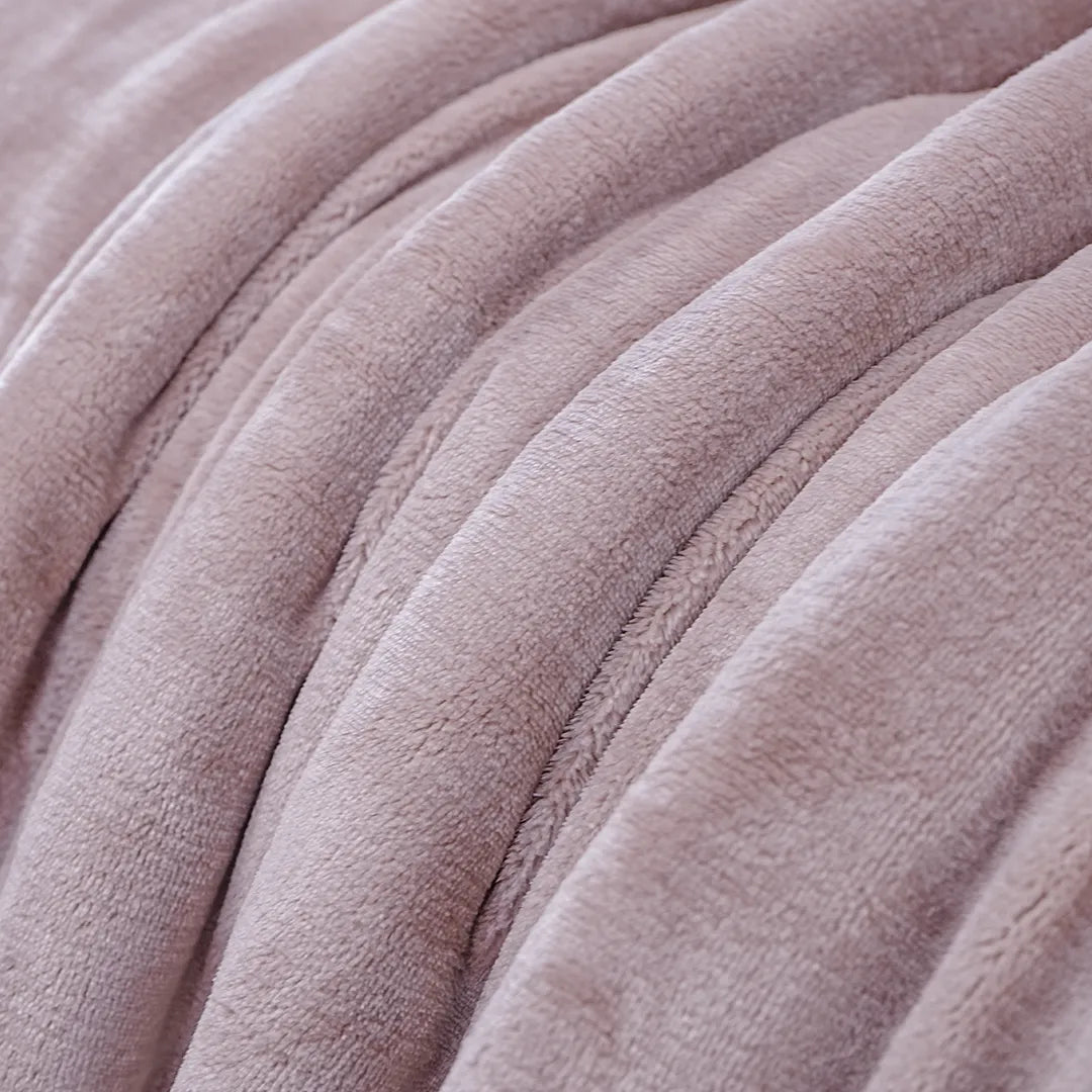 Zarf Boutique Comforter Set For Single Bed With 2 Designer Pillowcases & 2 Designer Cushion Covers - Boutique Dusty