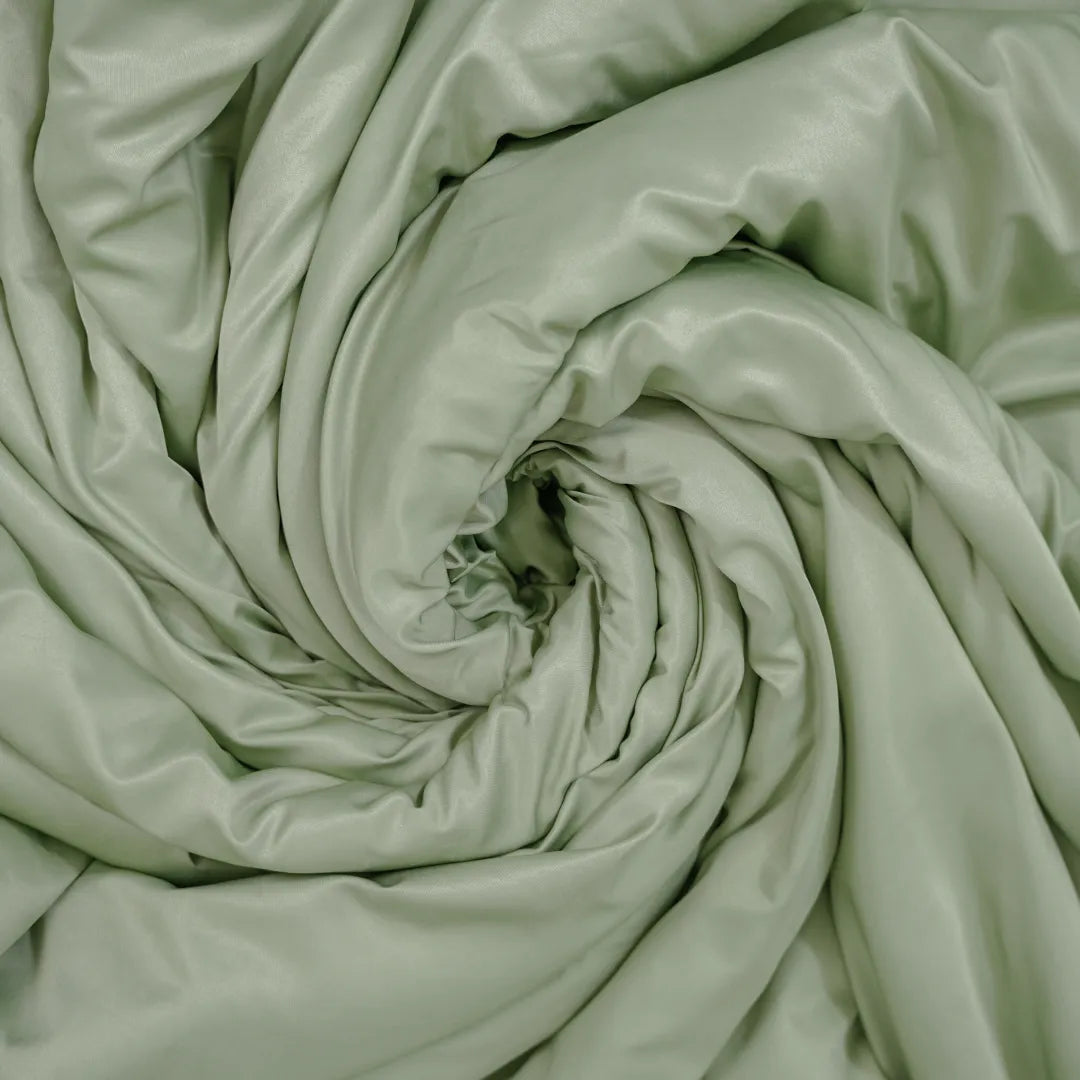 Zarf Italian Staple Weave Bedding Set Of 8 For Single Size Bed - Pine
