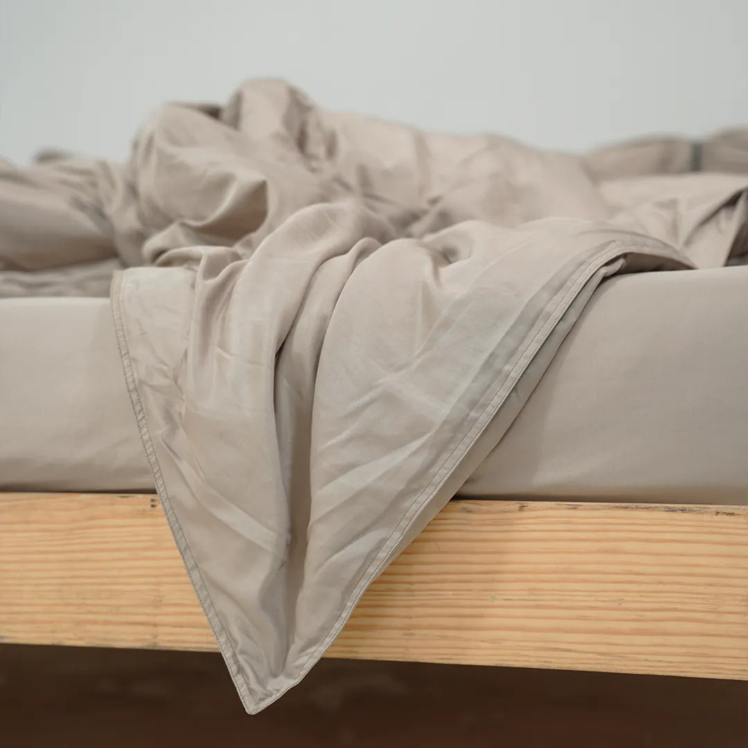 Zarf Italian Staple Weave Bedding Set Of 8 For Single Size Bed - Marbelle