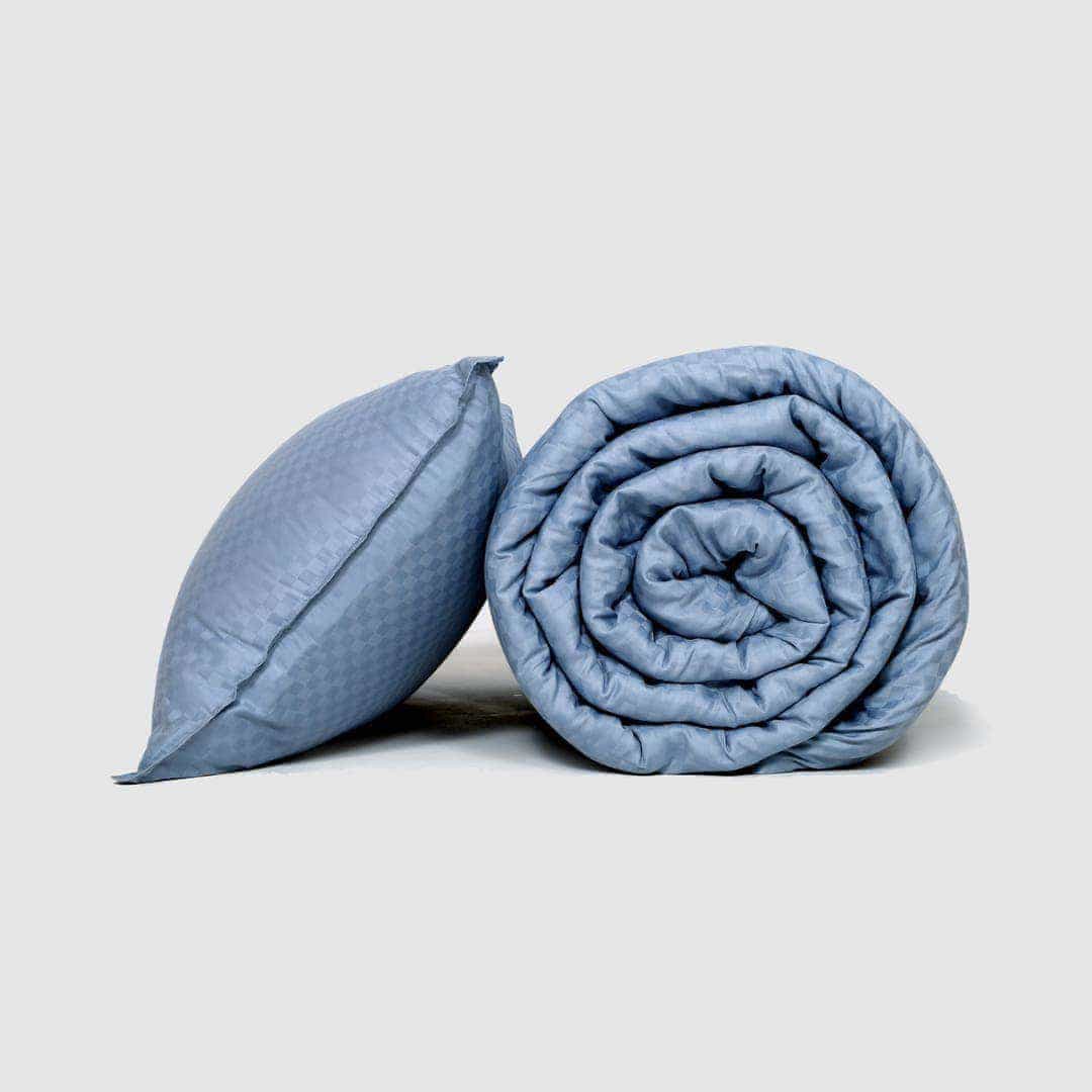 ZARF Egyptian Cotton Comforter With 2 Pillowcases & 2 Cushion Covers - Sienna