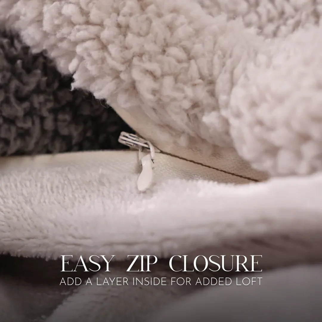 Zarf Reversible Blanket Cover For Single Size Bed With 2 Cushion Covers - Chicago Mist