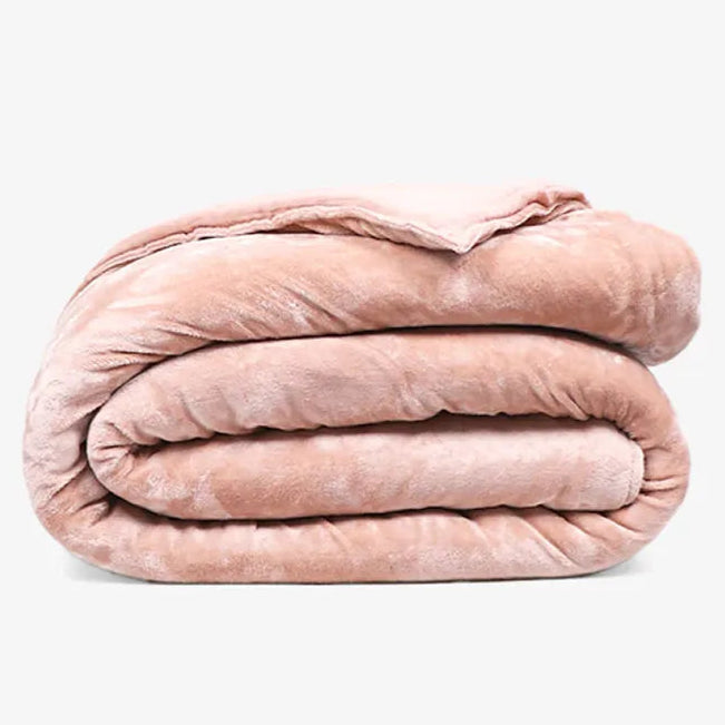 Zarf King Size French Muzlin Velvet Comforters With 2 Cushion Covers - Dusty