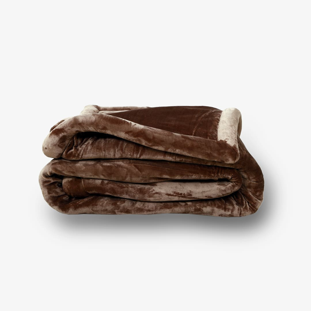 ZARF Ultra-Warm Luxury Winter Blanket For Single Size Bed - Auburn