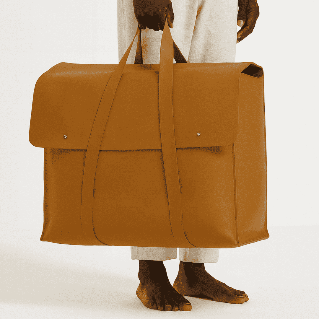 Faux Leather Bag (Large)