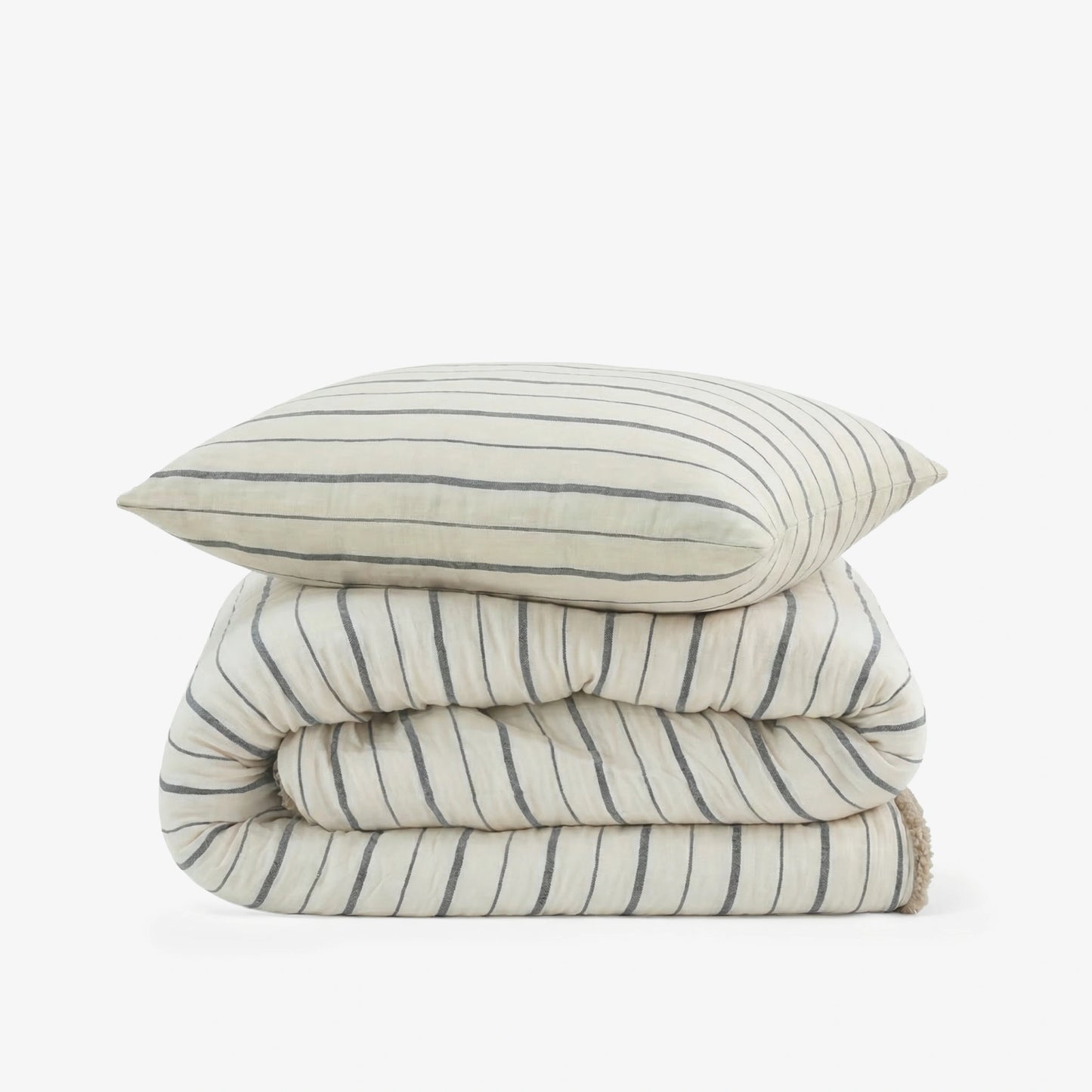 Reversible Winter Baby Blanket With 1 Pillow & 1 Pillow Cover - Fluff Cloud