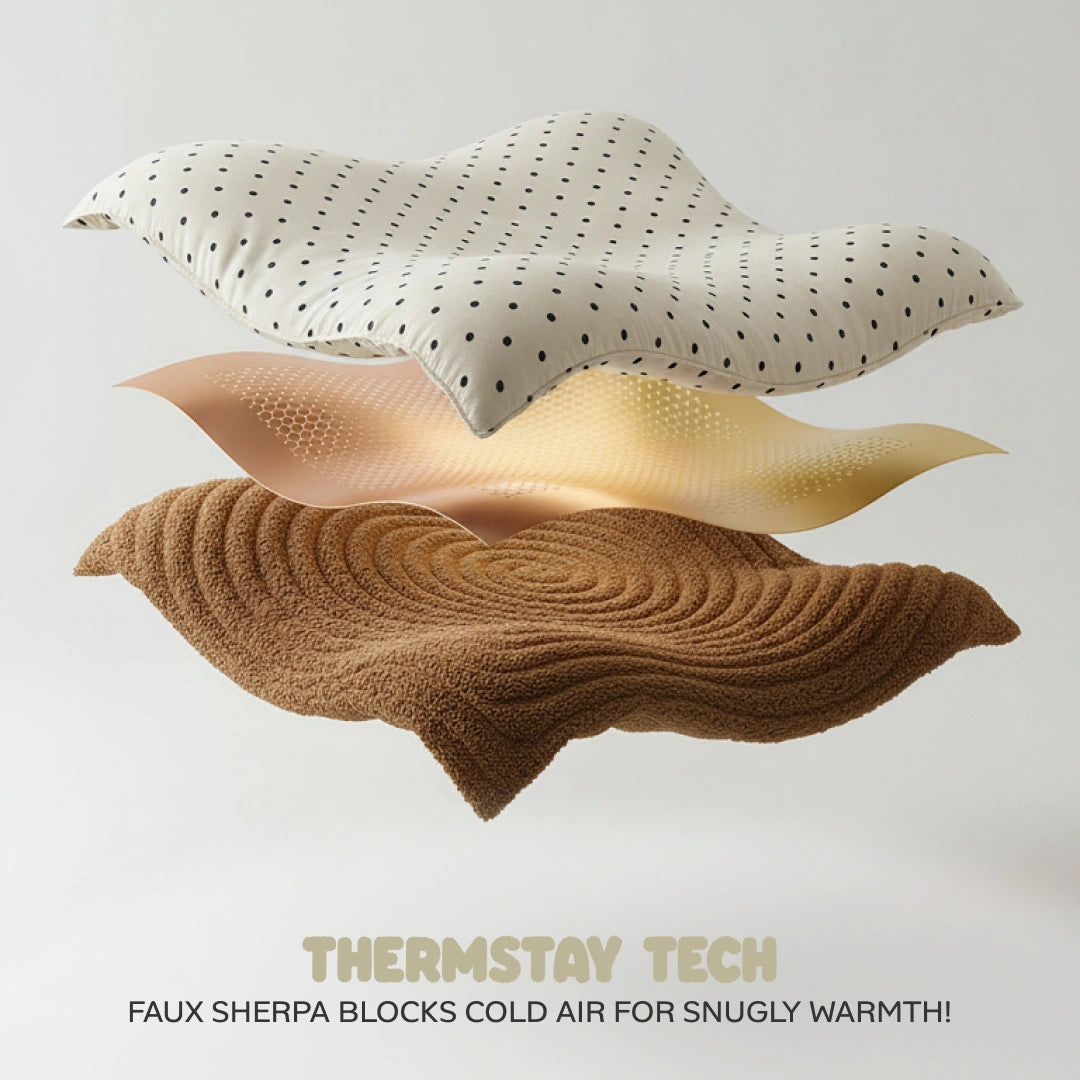 Reversible Baby Blanket With 1 Pillow & 1 Pillow Cover -  Fluffly