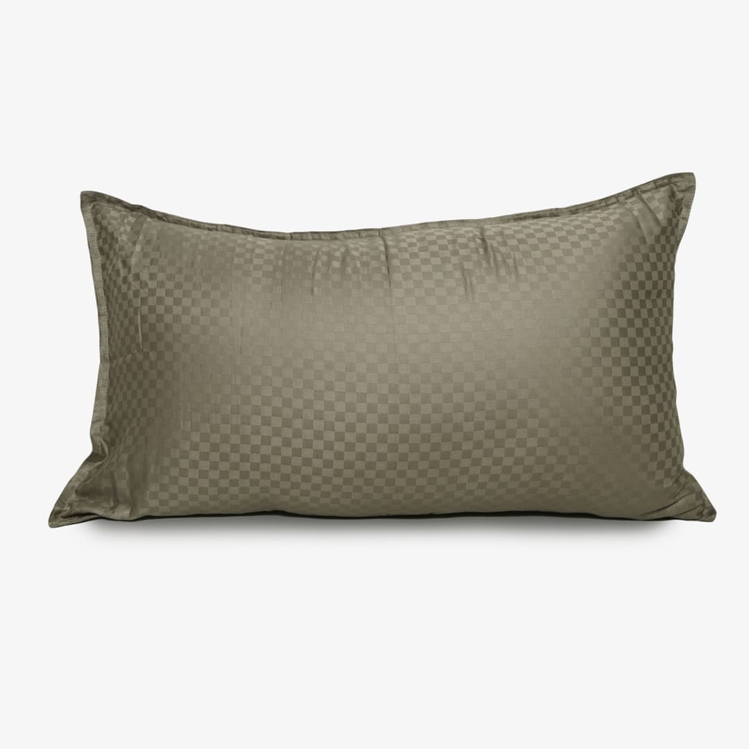 Egyptian Cotton Pillow Covers- Set Of 2 - Chestnut