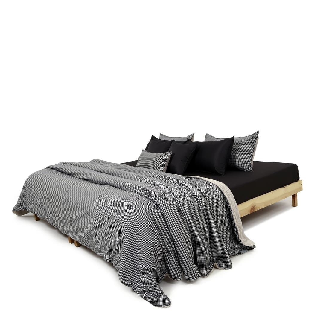 Zarf California King Size Reversible Quilt  - Oxford