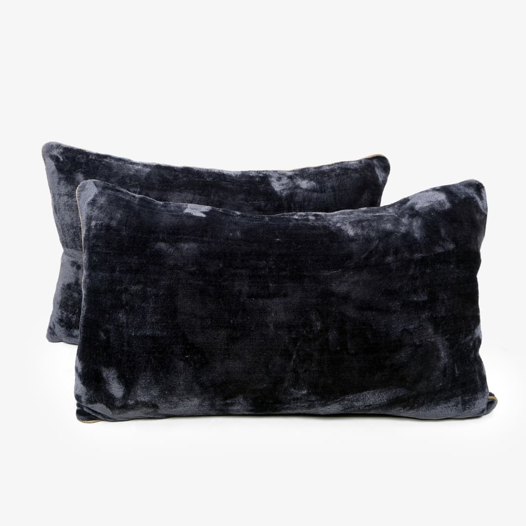 Zarf All-Season Premium AC Blanket With Two Pillow Covers & Two Cushion Covers - Charcoal Grey