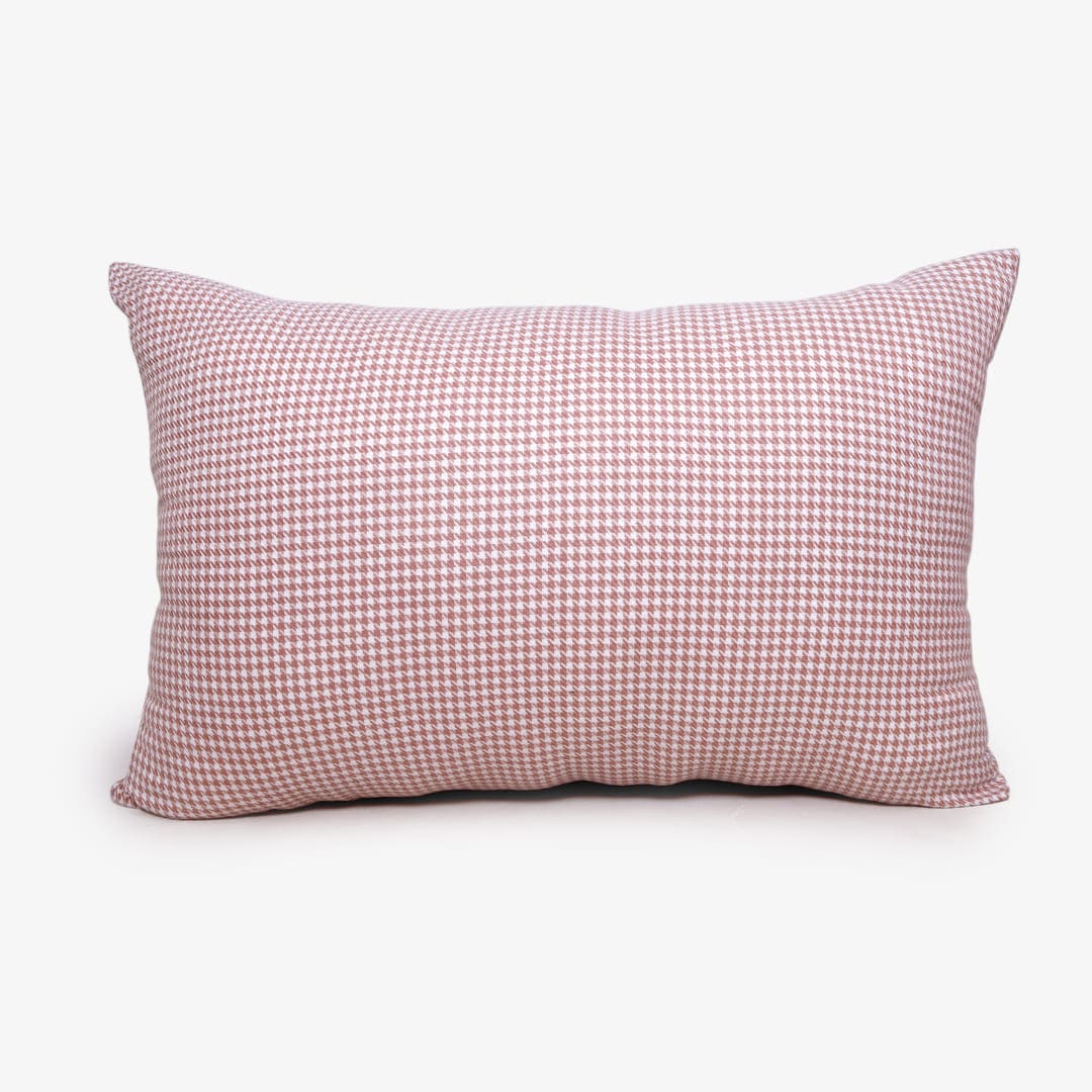 ZARF Italian Staple Weave Comforter With 2 Designer Pillow Cases 1 Breakfast Cushion Cover - Sorbet