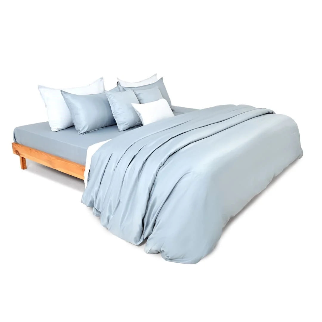 Zarf Linen Blend Bedding Set Of 9 - Mirelle
