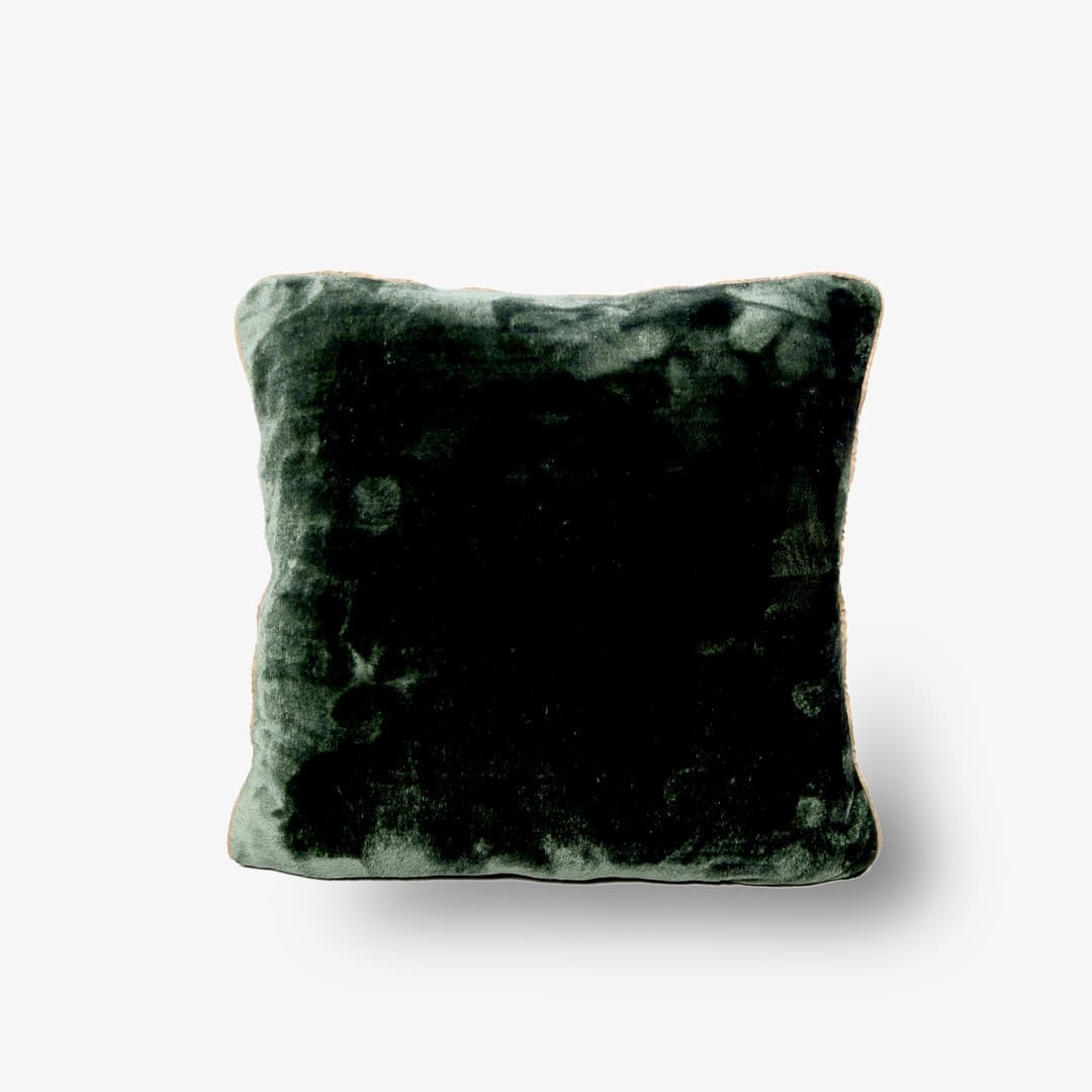 Zarf All-Season Premium Baby Size AC Blanket With One Cushion Cover - Greener pastures