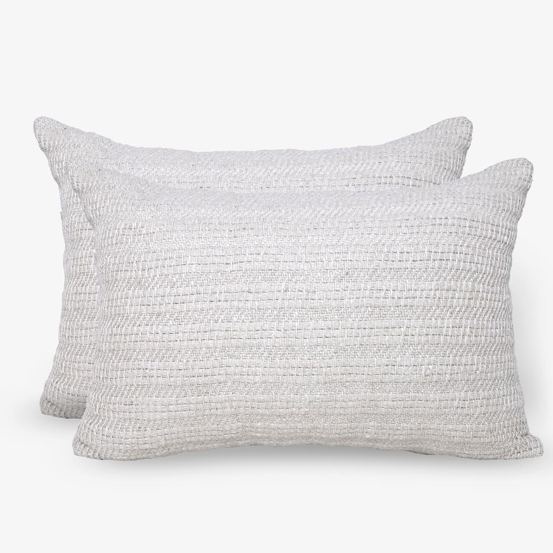 Zarf Italian Staple Weave Bedding Set Of 7- Aven