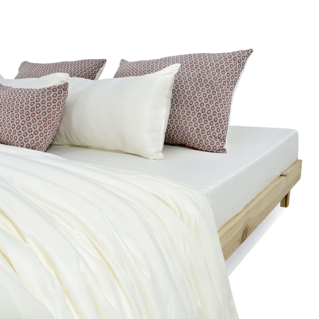 Zarf Italian Staple Weave Bedding Set Of 7- Marquisa