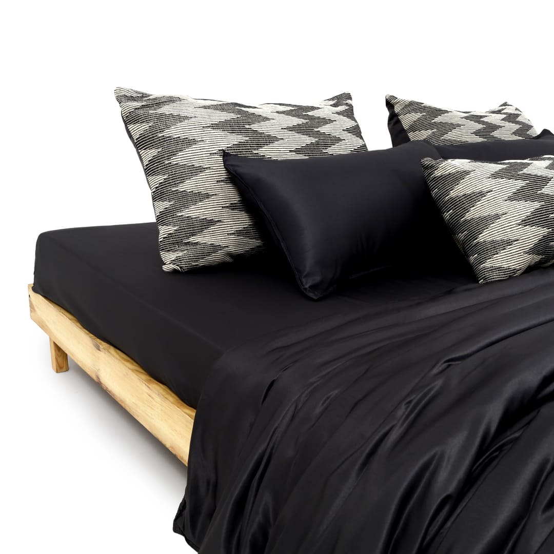 Zarf Italian Staple Weave Bedding Set Of 7- Reine