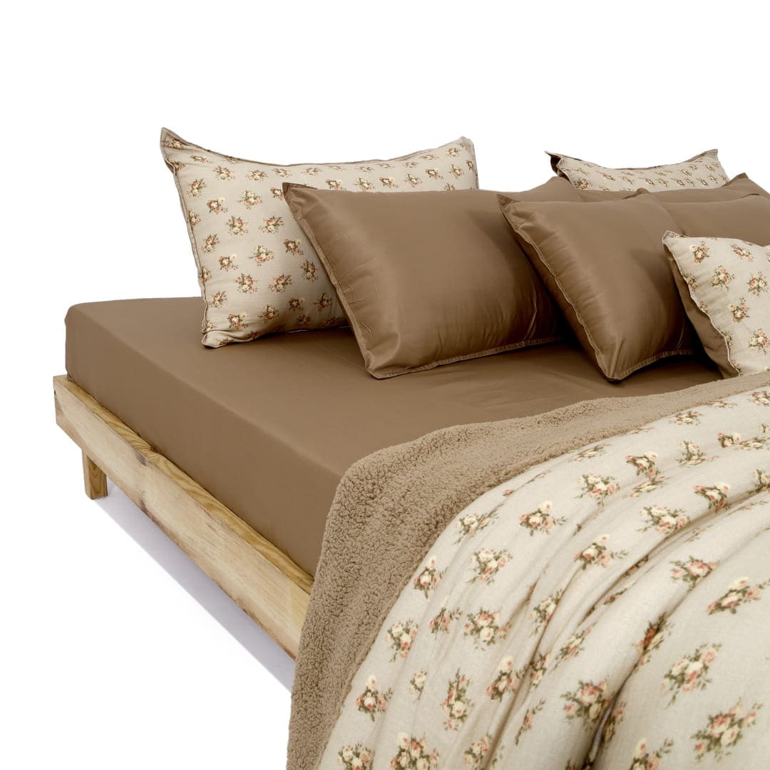 Zarf California King Size Reversible Quilt  - Heritage