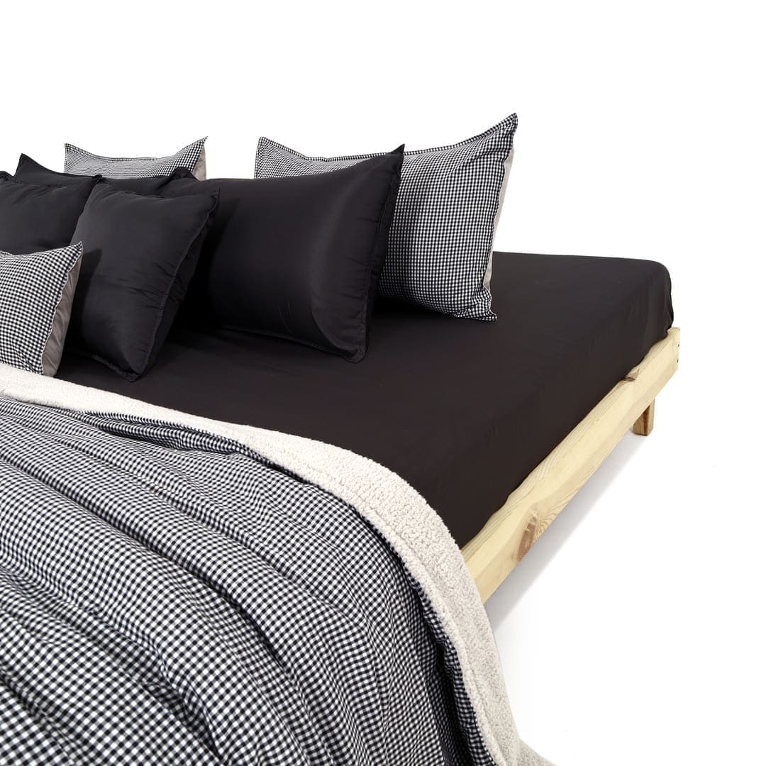 Zarf California King Size Reversible Quilt  - Oxford