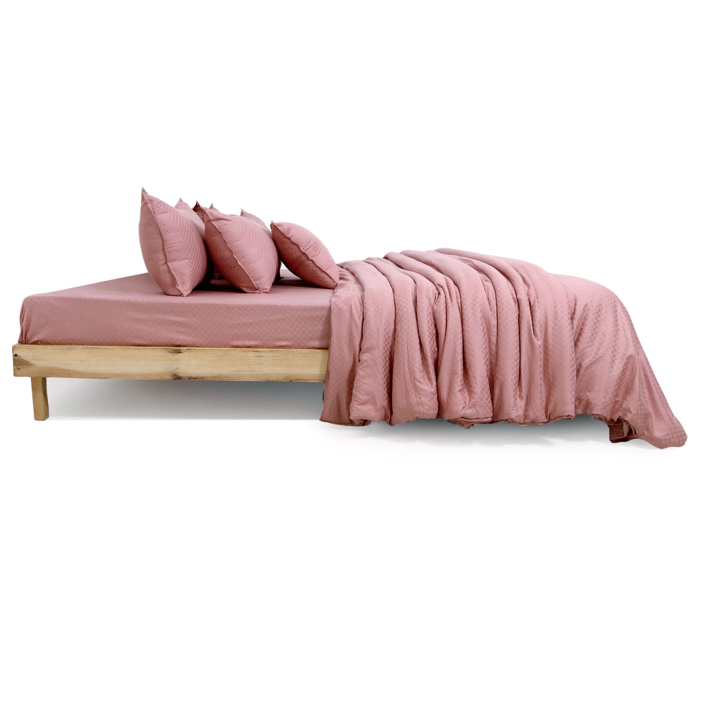Zarf Egyptian Cotton Bedding Set Of 6 - Petal