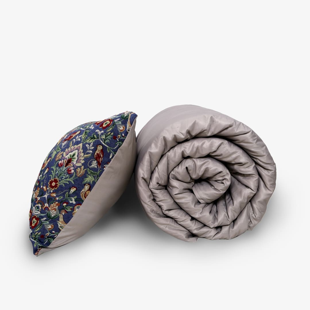 Zarf Italian Staple Weave Bedding Set Of 7- Prestige
