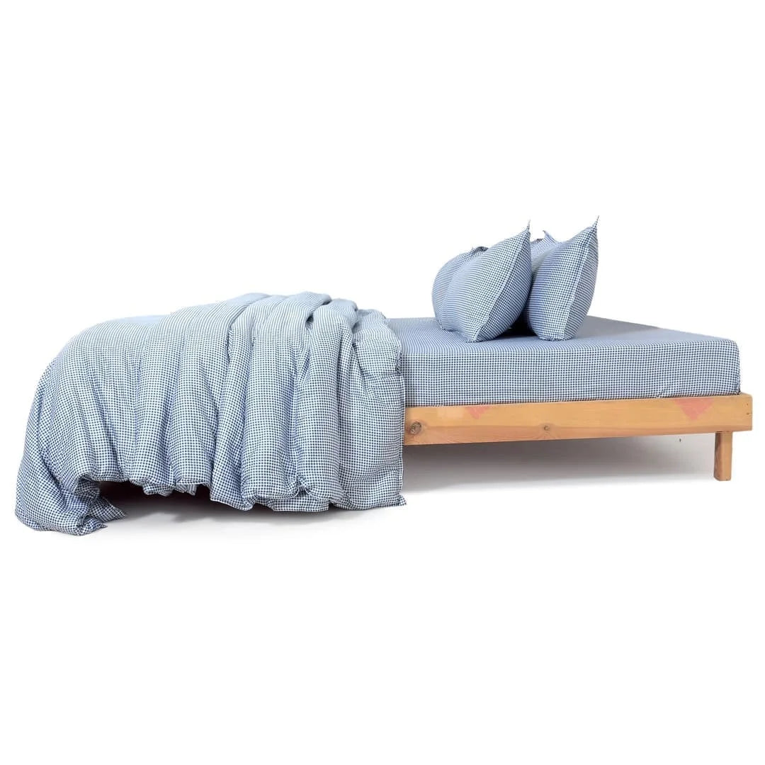 Zarf Egyptian Cotton Comforter With 4 Pillow cases - Bluegrid