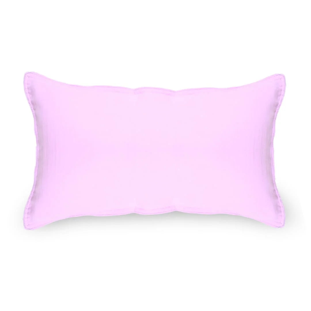 Linen Blend AC Comforter With 2 Pillow Cases and 1 Breakfast Pillow - Promenade