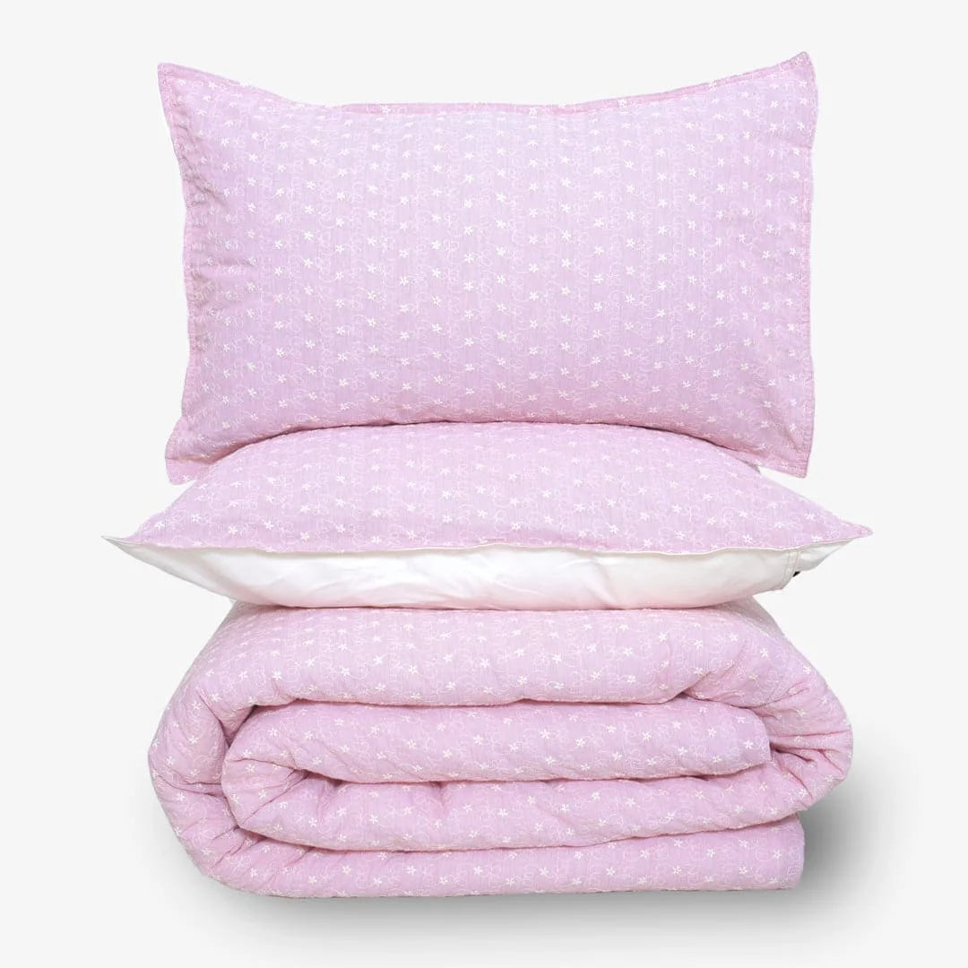 Zarf Luxe Comforter With 2 Pillow Cases and 1 Breakfast Pillow For Single Size Bed - Étoile