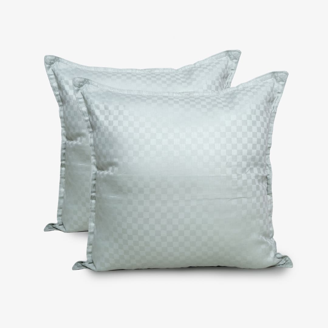 ZARF Egyptian Cotton Comforter With 2 Pillowcases & 2 Cushion Covers - Azure
