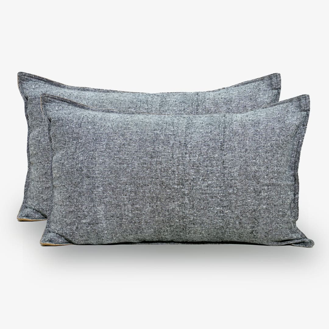 Zarf California King Size Reversible Quilt  With 2 pillowcases and 1 Breakfast Cushion cover - Fleck