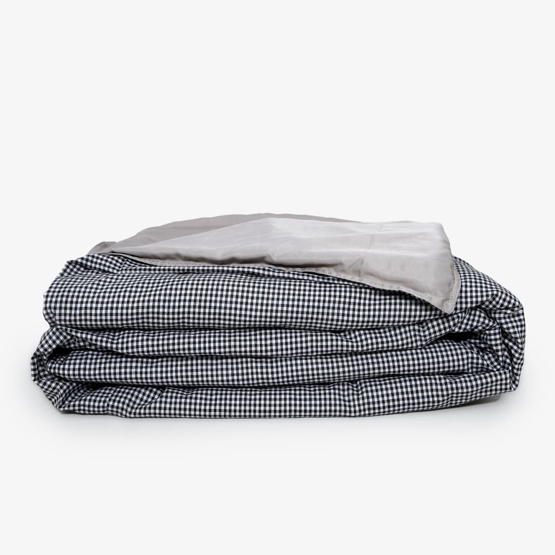 Zarf Linen Blend Bedding Set Of 9 - Oxford