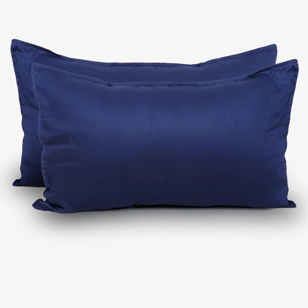 ZARF Egyptian Cotton Comforter For Single Size Bed With 2 Pillowcases & 2 Cushion Covers - Atlantic