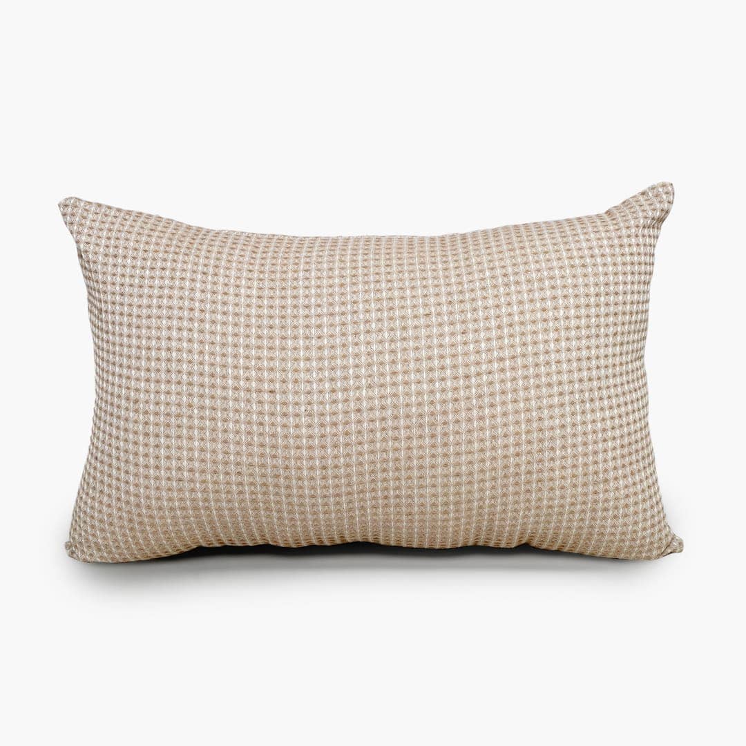 Jacquard Pillow Covers Set Of 2 - Clay