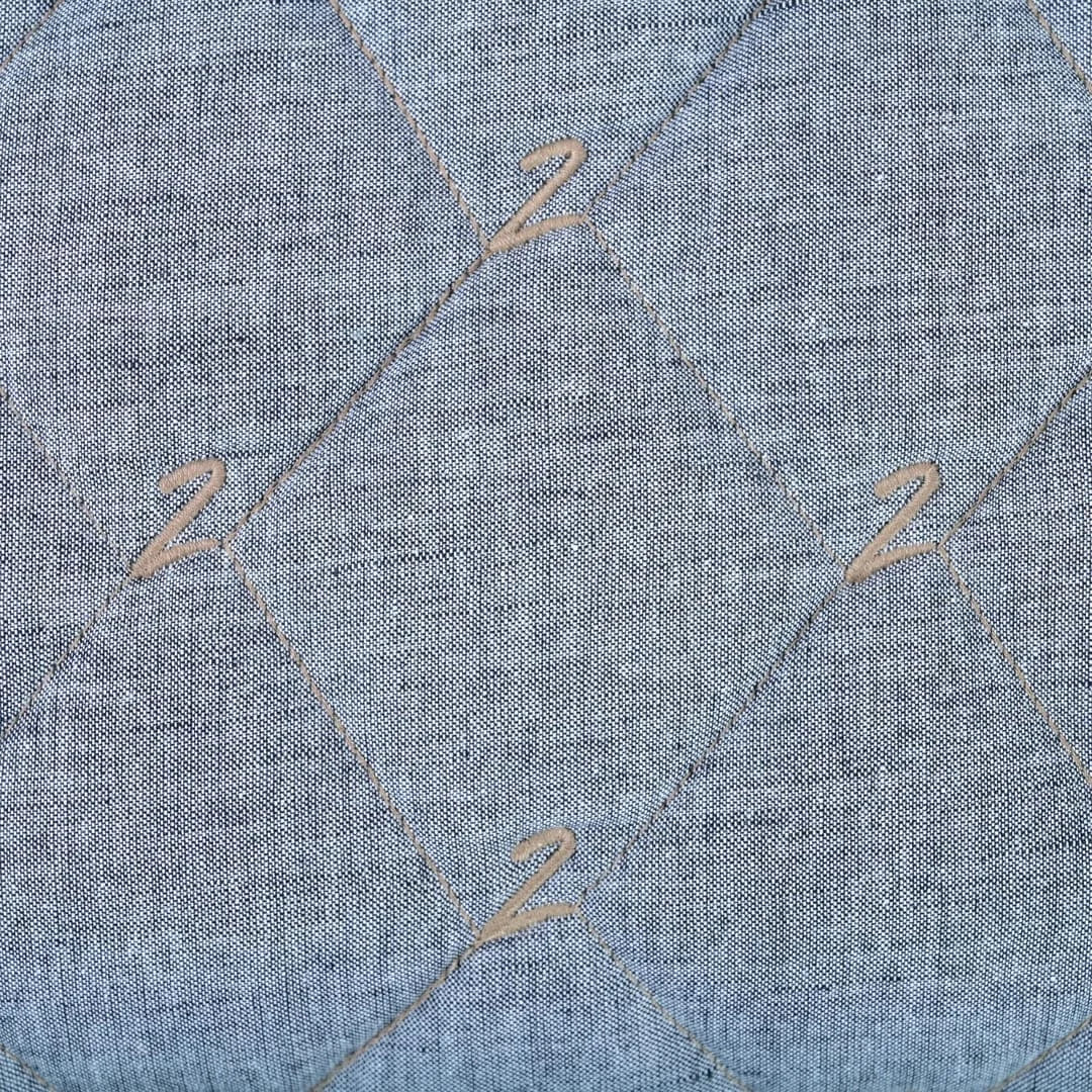 Linen Blend AC Comforter With 2 Pillow Cases and 1 Breakfast Pillow - Elaris