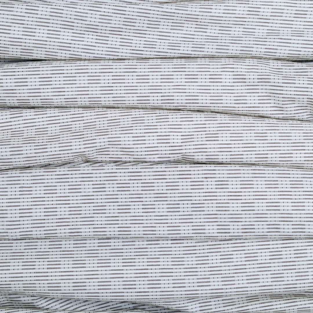 Zarf California King Size Reversible Quilt  With 2 pillowcases and 1 Breakfast Cushion cover (Limited edition) - Latte