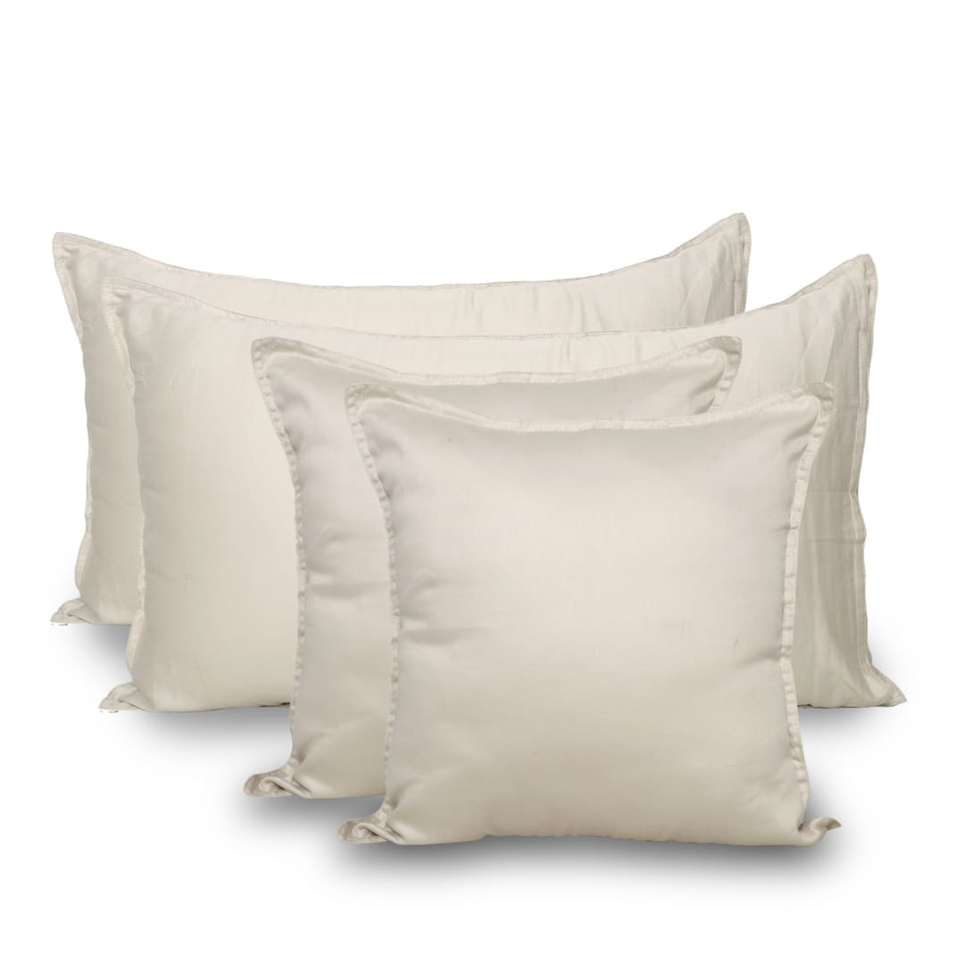 Egyptian Cotton Pillow Covers- Set Of 2 - Shell