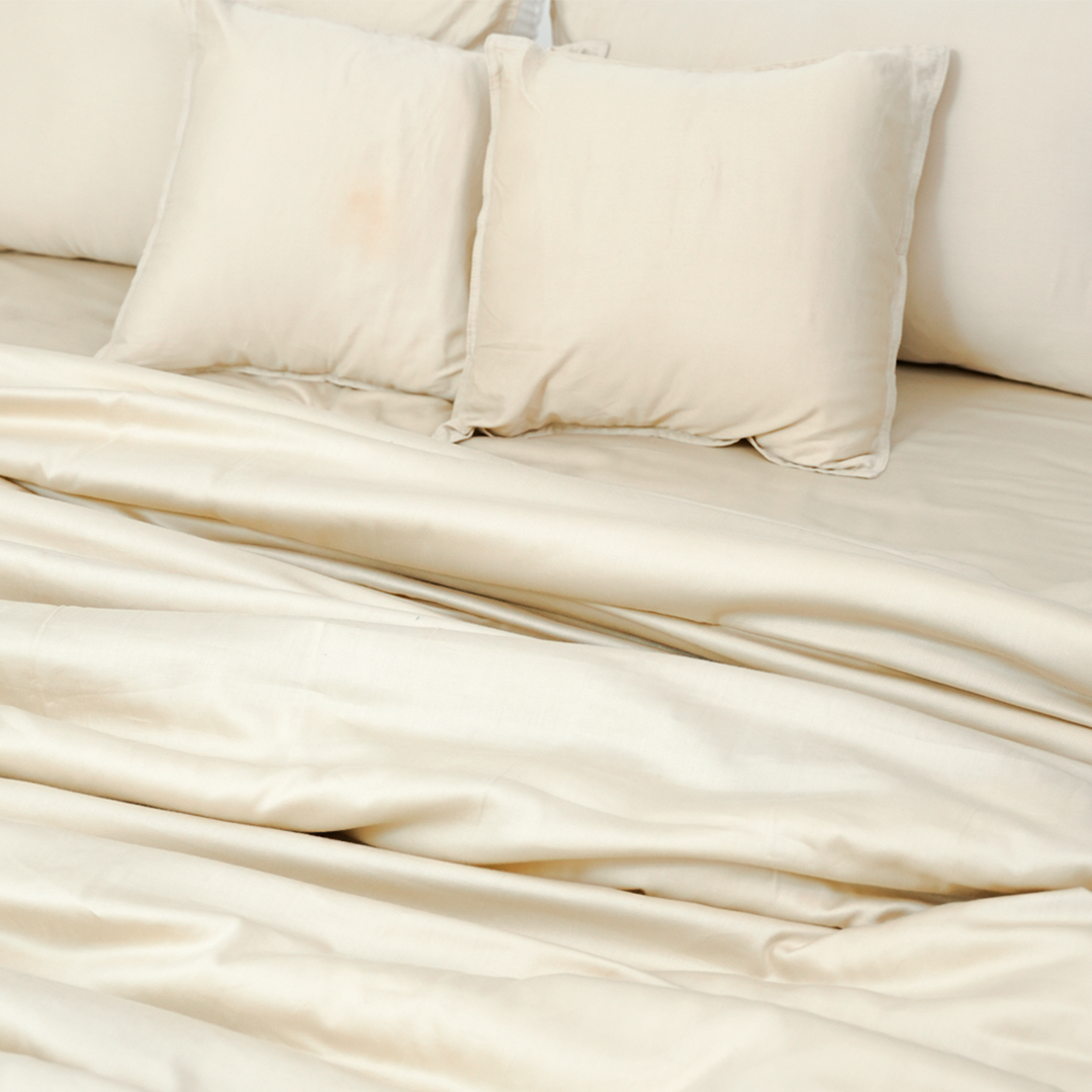 Zarf Egyptian Cotton Bedding Set Of 6 - Shell