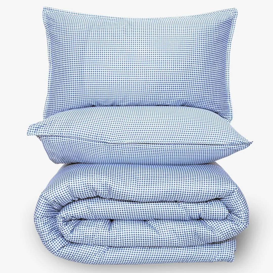 Zarf Egyptian Cotton Comforter With 4 Pillow cases - Bluegrid