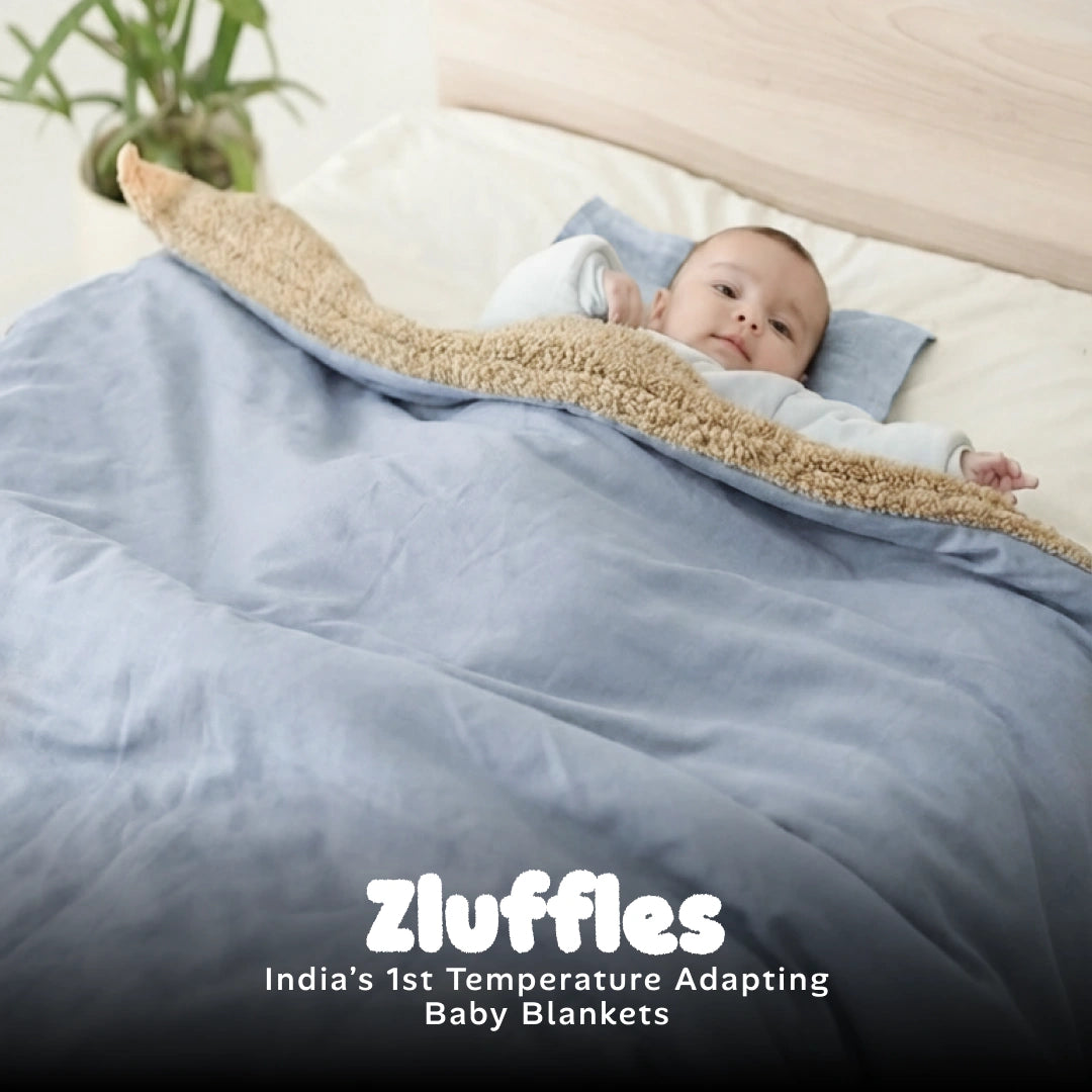 Reversible Baby Blanket With 1 Pillow & 1 Pillow Cover - Luna Pop