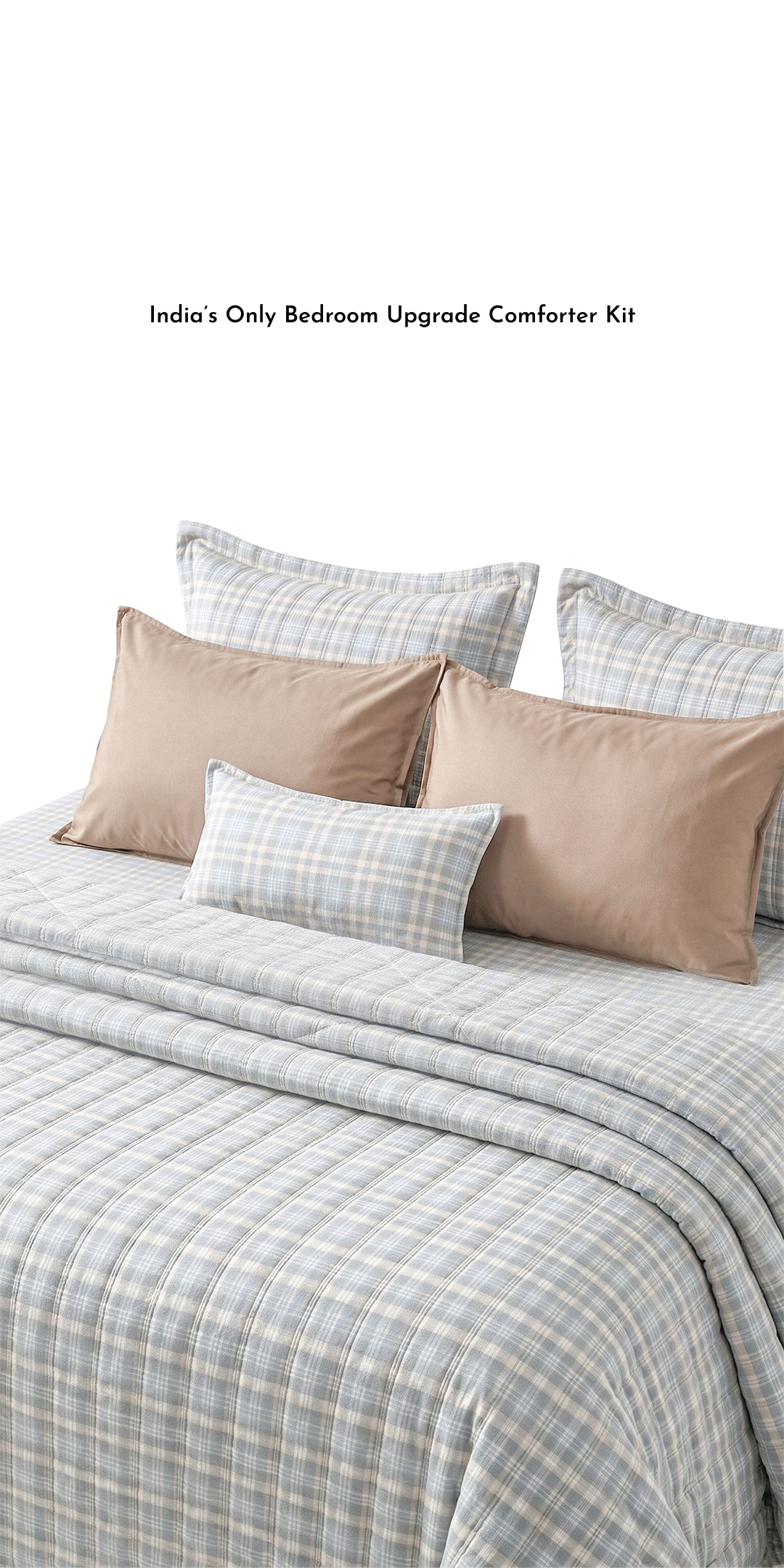 Zarf Linen Blend Bedding Set Of 9 - Ellsworth