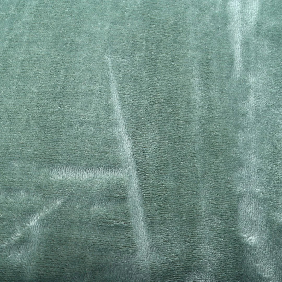 Zarf California King Size Reversible Quilt With 2 Cushion Covers - Seafoam