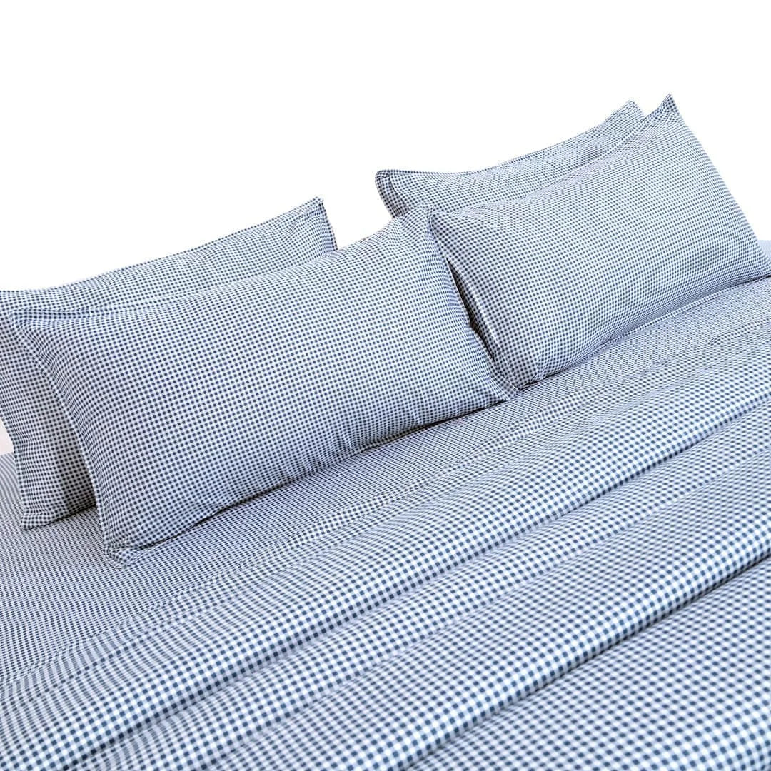 Zarf Egyptian Cotton Comforter With 4 Pillow cases - Bluegrid