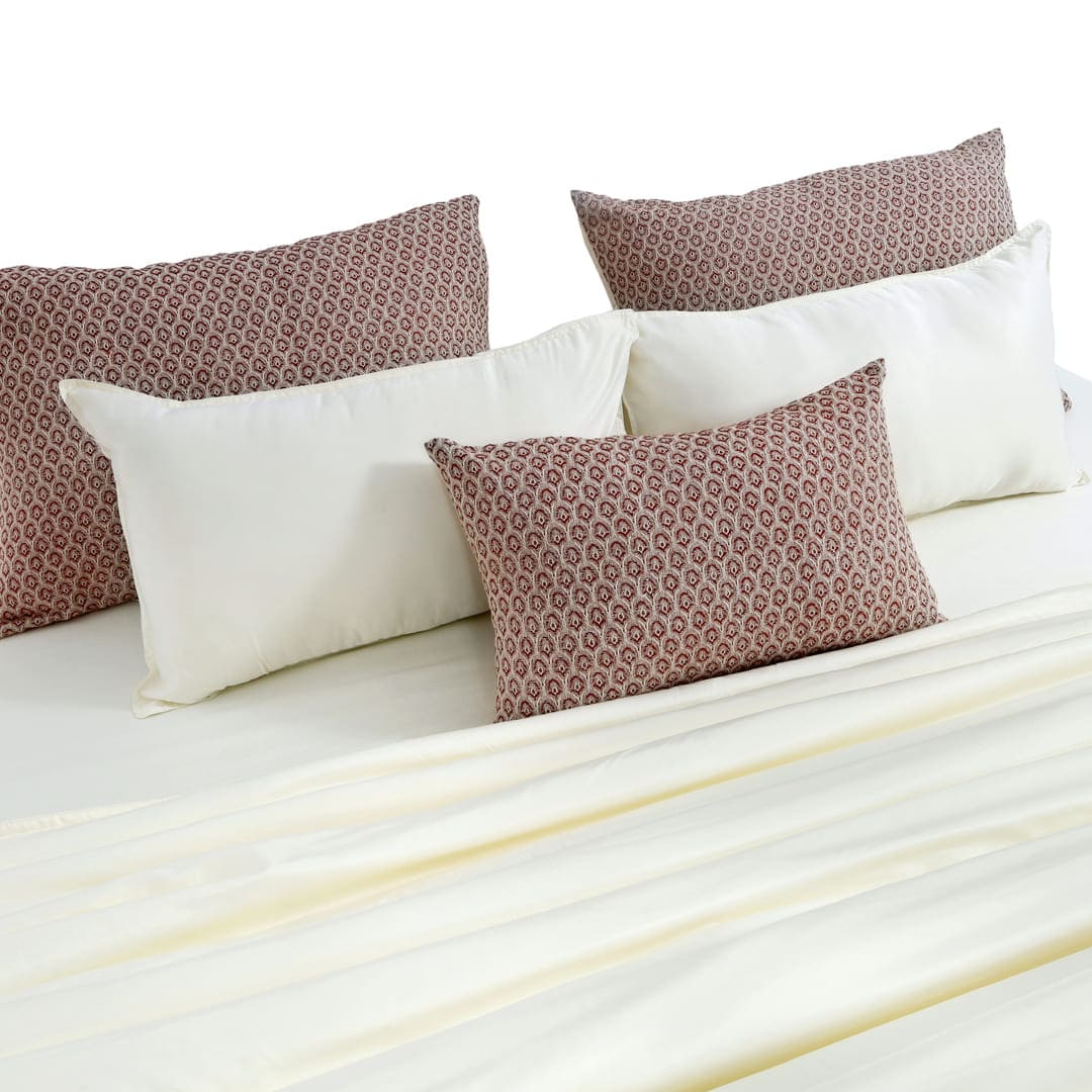 Zarf Italian Staple Weave Bedding Set Of 7- Marquisa