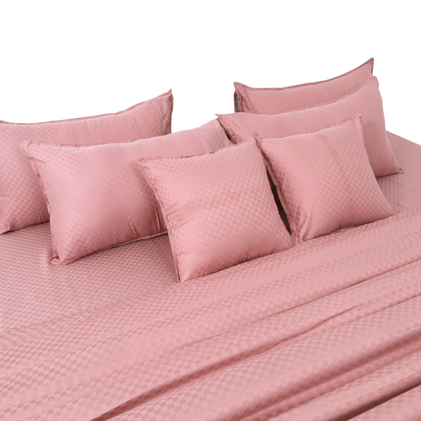 Zarf Egyptian Cotton Bedding Set Of 6 - Petal