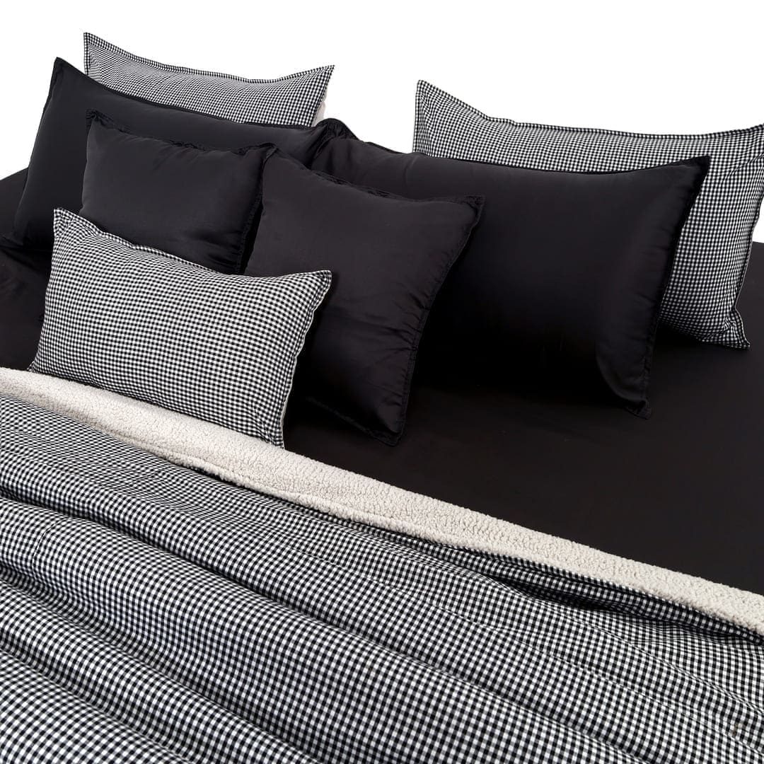 Zarf California King Size Reversible Quilt  - Oxford
